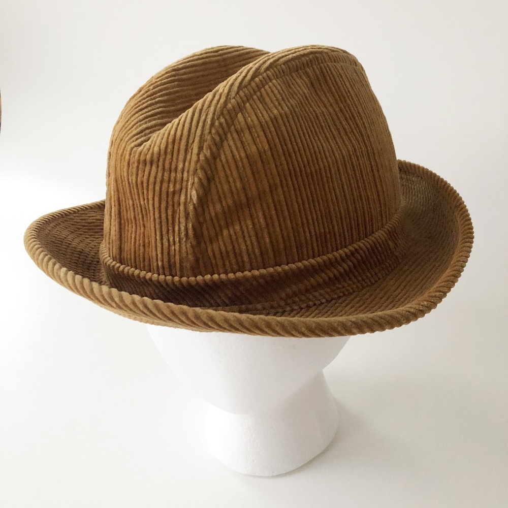 VTG Dobbs Fifth Avenue New York Fedora Corduroy 7